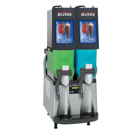 Ultra-2 BLK/SST PAF Powdered Autofill Ultra™ PAF Frozen Beverage System W/2 Hoppers 34000.0501